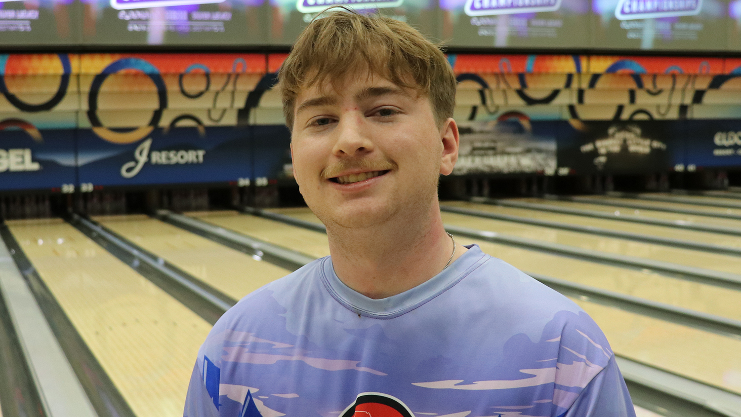 Carson Mulroy at the 2026 USBC Open Championships